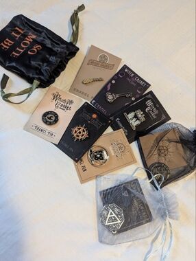 NEW Witchy Pin Bundle With Bag